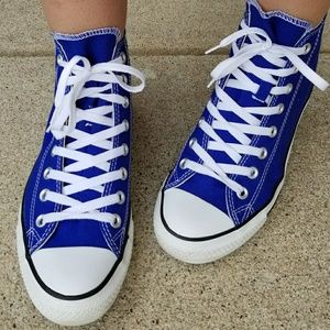 blue chucks